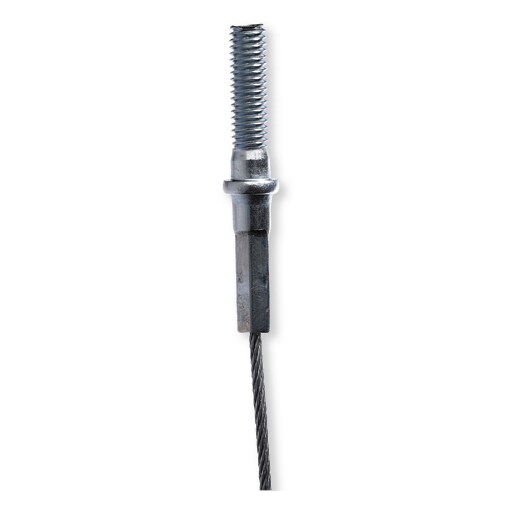 Câble de supportage acier galvanisé fileté 1 mètre charge maximum 10 Kg